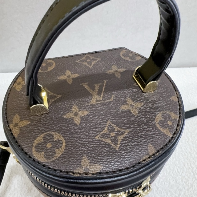 Leather Printed Women Crossbody Makeup Bags
