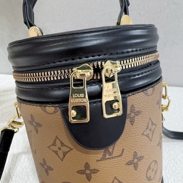 Leather Printed Women Crossbody Makeup Bags