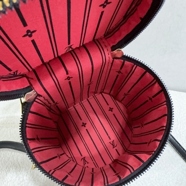Leather Printed Women Crossbody Makeup Bags
