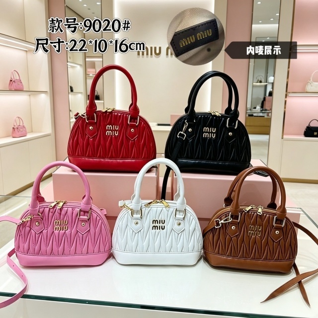 Metal Logo Leather Fashion Crossbody Handbags