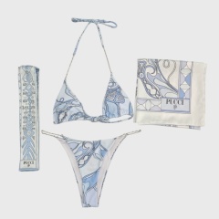 Bikinis with scarf & headscarf