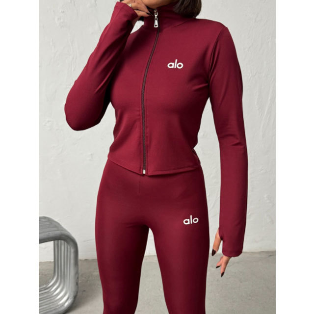Fashion High Waist 3 Piece Tracksuit Set