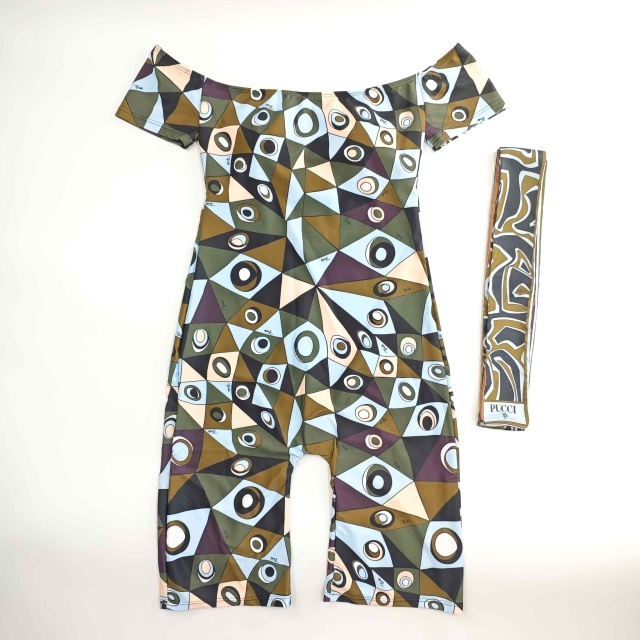 Off Shoulder Strapless Printed Fitted Romper