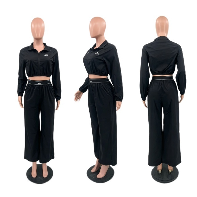 Fashion Embroidery Quick-drying Tracksuit Set