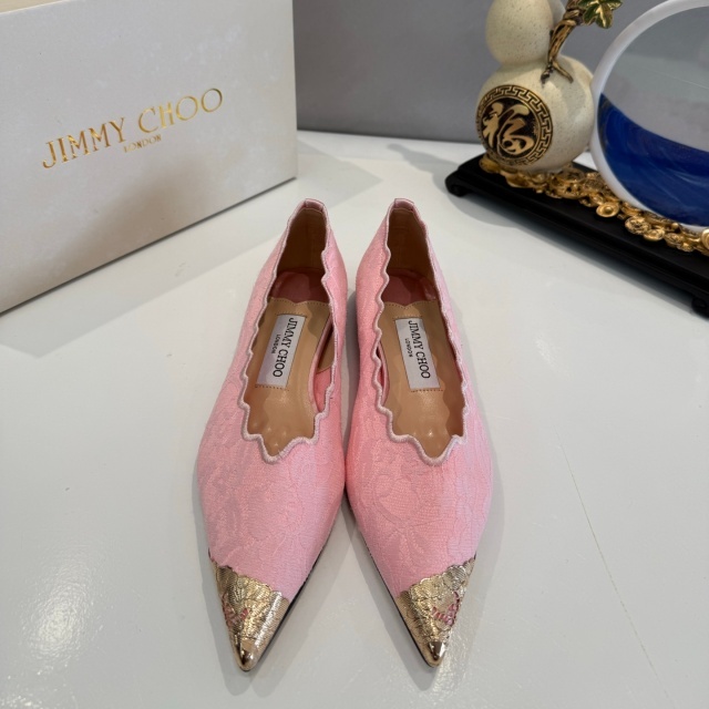 Fashion Lace Pointed Toe Flat Shoes