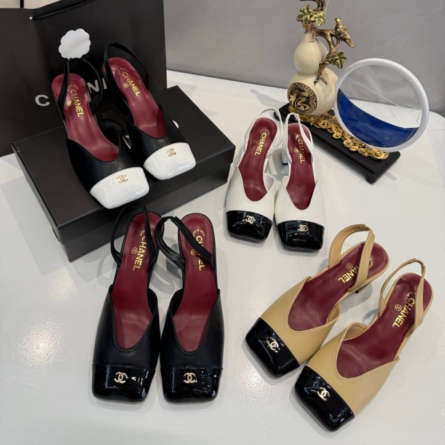 Office Lady Fashion Chunky Sandals