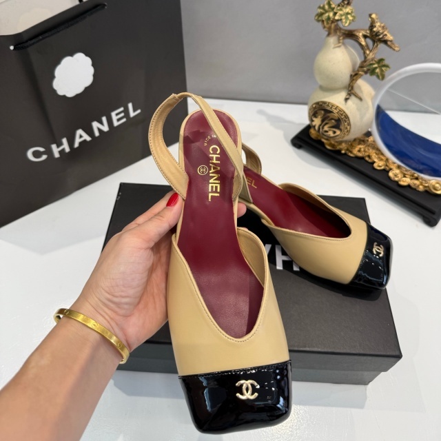 Office Lady Fashion Chunky Sandals