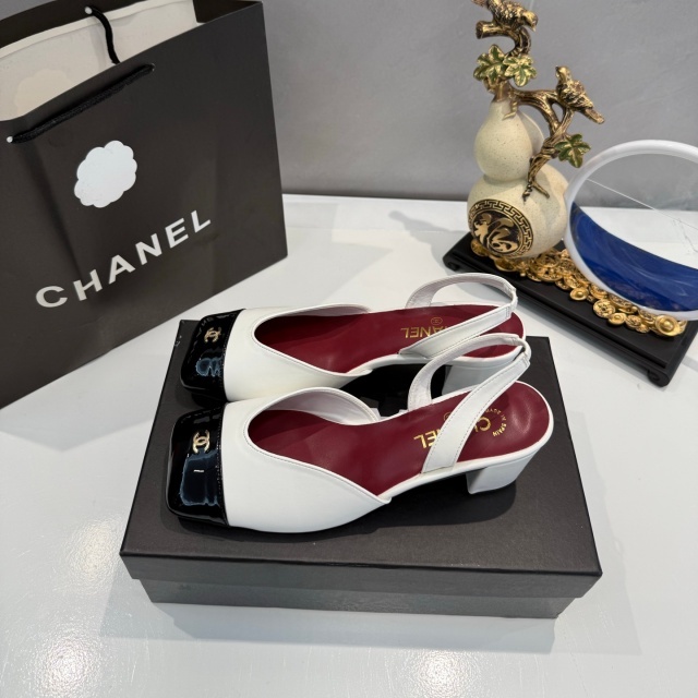 Office Lady Fashion Chunky Sandals