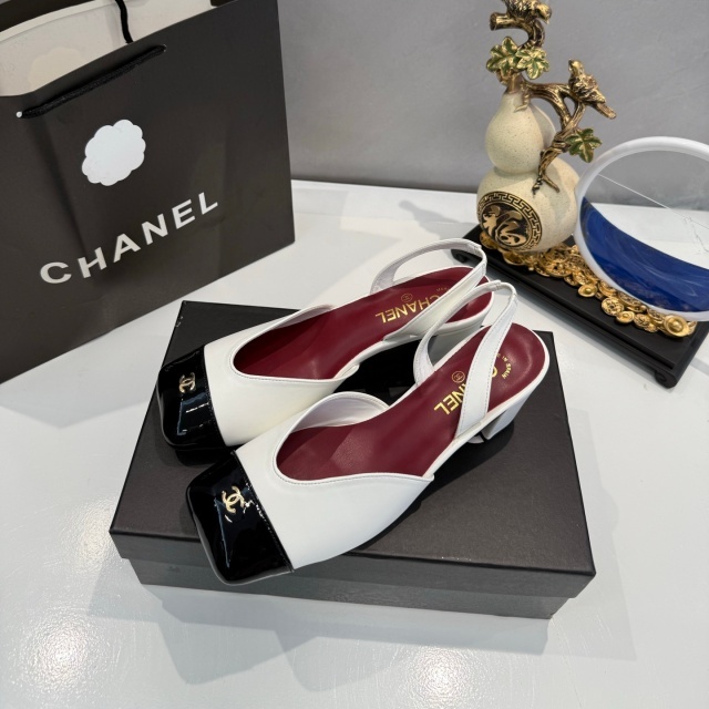 Office Lady Fashion Chunky Sandals