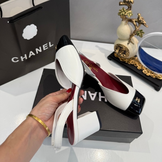Office Lady Fashion Chunky Sandals