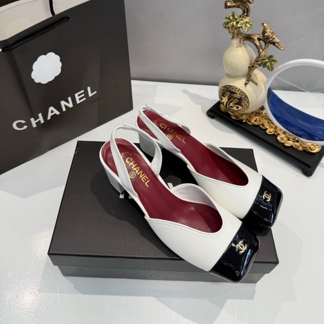 Office Lady Fashion Chunky Sandals