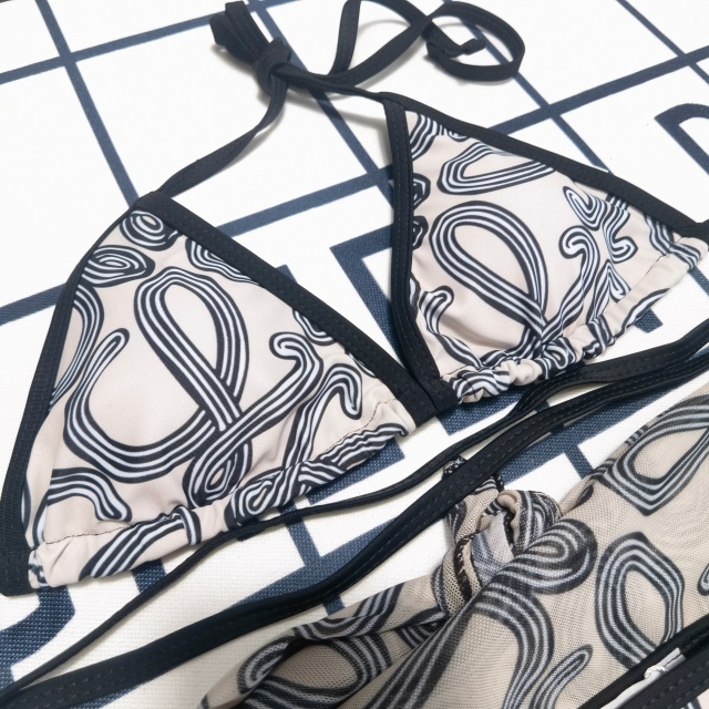 Printed Fashion Women Sexy 3 Piece Bikini Set