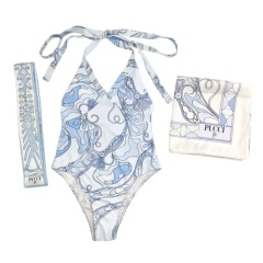 Swimsuit with headscarf & scarf