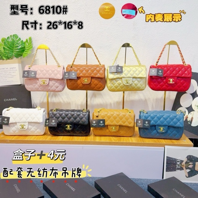 Metal Logo Women Leather Purses