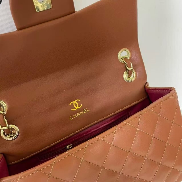 Metal Logo Women Leather Purses