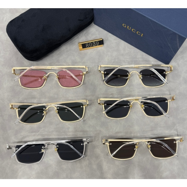 Printed Square Frame Luxury Unisex Glasses