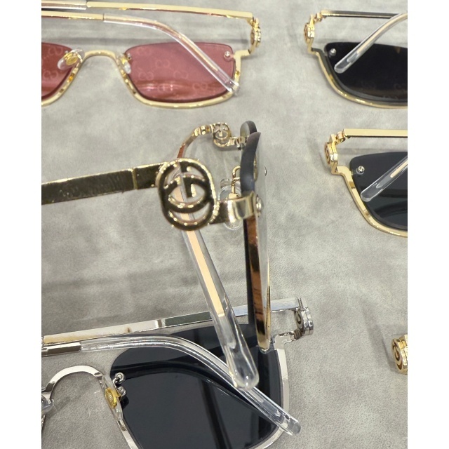 Printed Square Frame Luxury Unisex Glasses