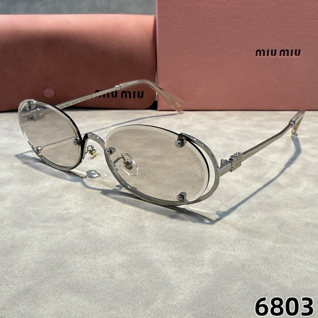 Oval Half-frame Luxury Streetwear Glasses