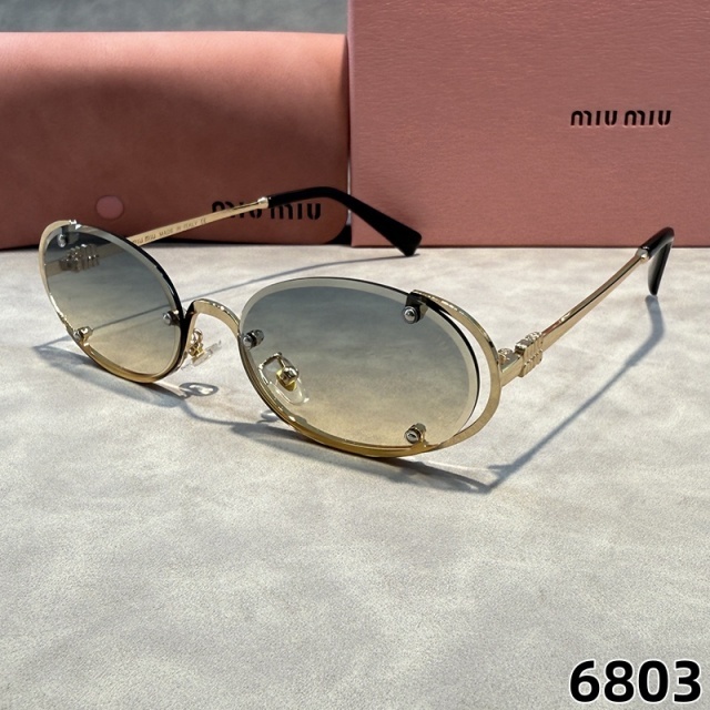 Oval Half-frame Luxury Streetwear Glasses