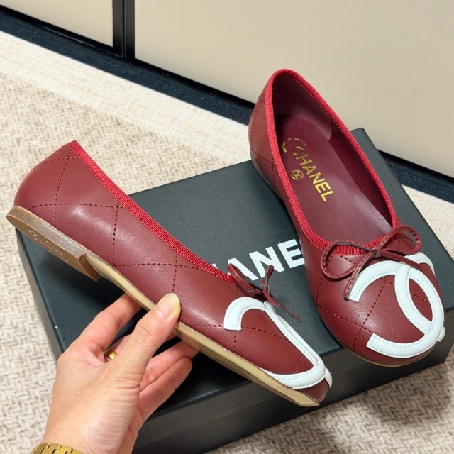 Fashion Leather Women Flat Shoes