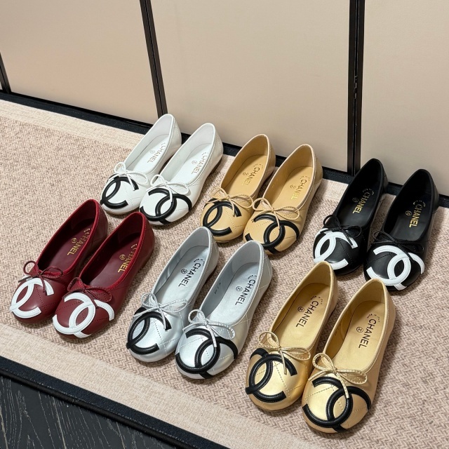 Fashion Leather Women Flat Shoes