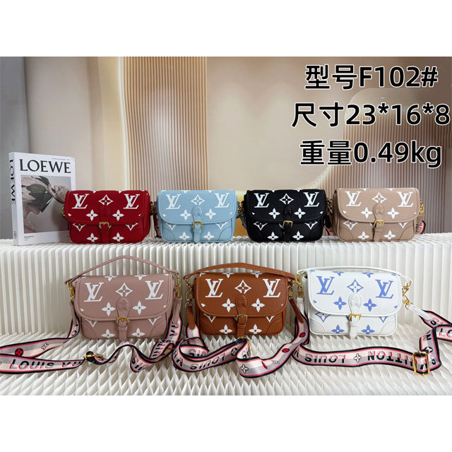 Leather Printed Women Messenger Bags