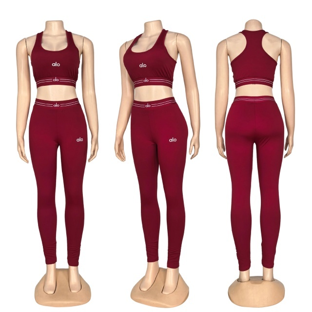 Fashion High Waist 3 Piece Tracksuit Set