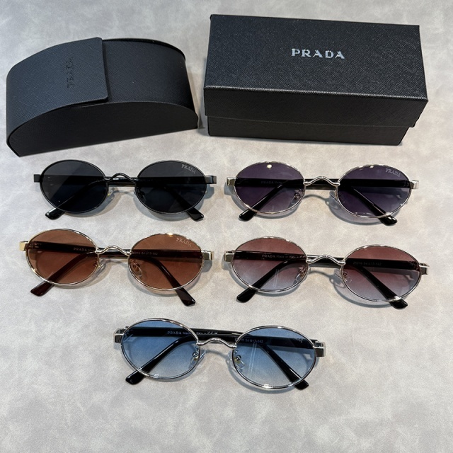 Retro Small Oval Full Frame Luxury Glasses