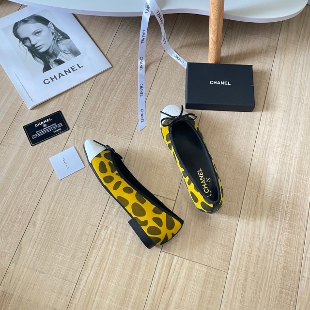 Office Lady Fashion Leopard Print Flat Shoes