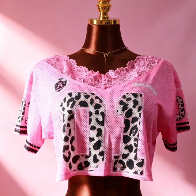 Vintage Style Lace Hollow Out Crop Top