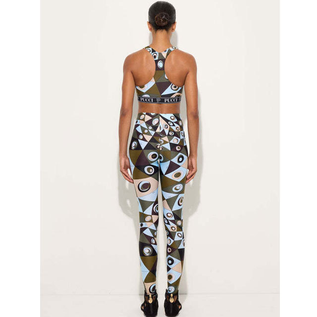 Printed Tank Top High Waist Tracksuit Set
