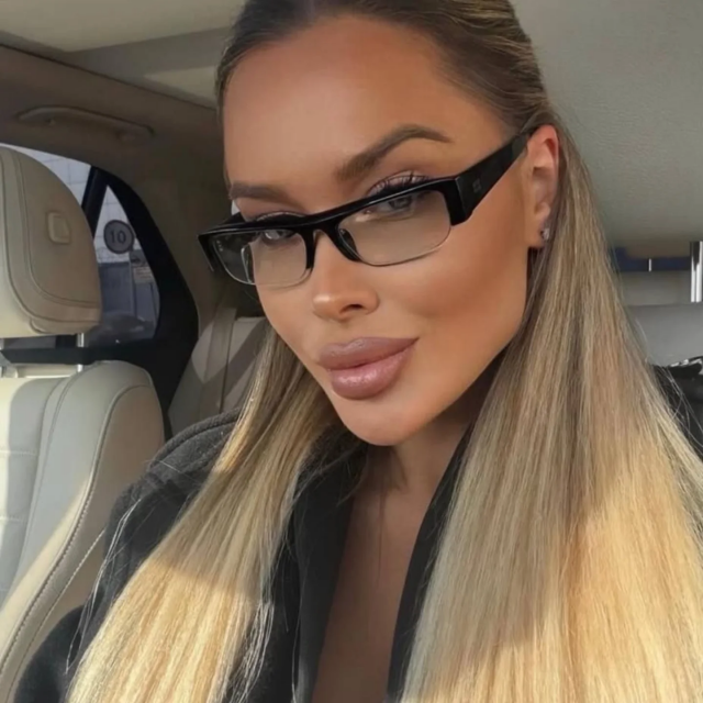 Half Frame Retro Luxury Glasses