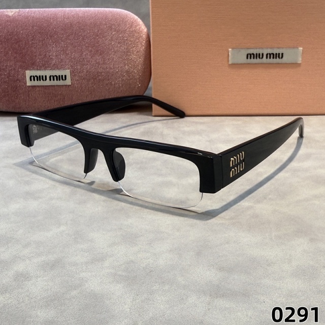Half Frame Retro Luxury Glasses