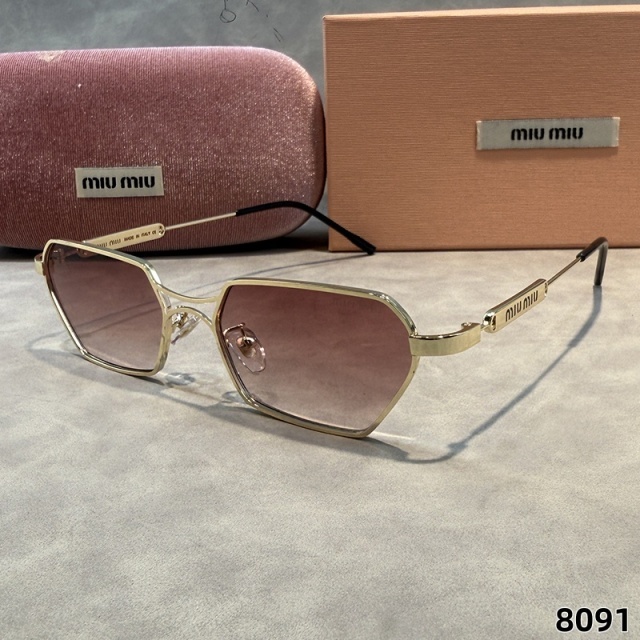 Irregular Full Frame Luxury Unisex Glasses