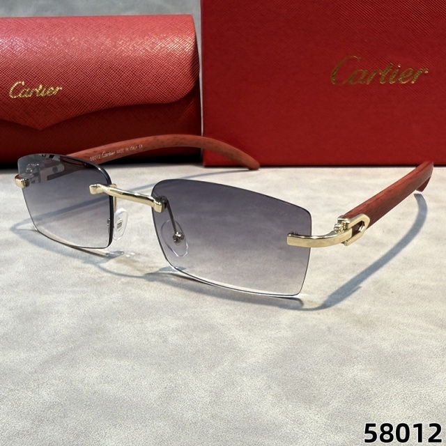 Rectangular Frameless Unisex Glasses