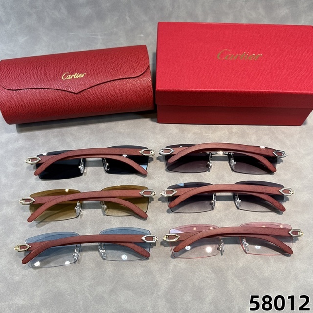 Rectangular Frameless Unisex Glasses