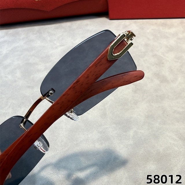 Rectangular Frameless Unisex Glasses