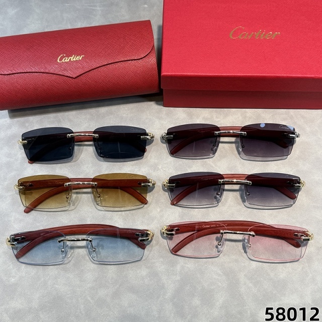 Rectangular Frameless Unisex Glasses