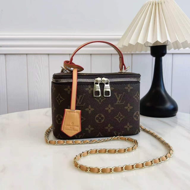 Fashion Leather Women Luxury Makeup Bags