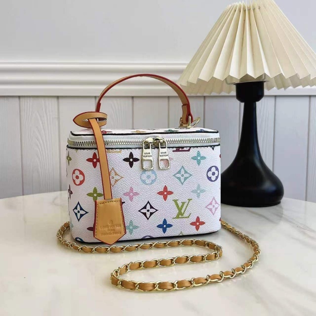 Fashion Leather Women Luxury Makeup Bags