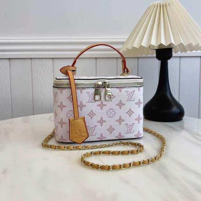 Fashion Leather Women Luxury Makeup Bags