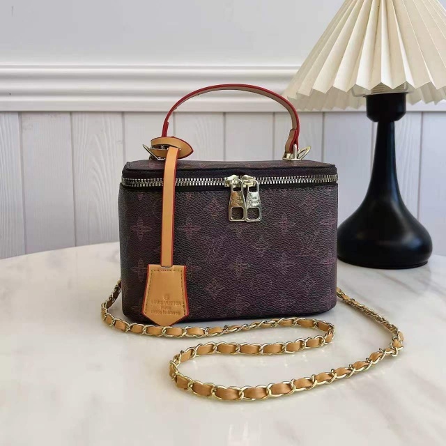 Fashion Leather Women Luxury Makeup Bags