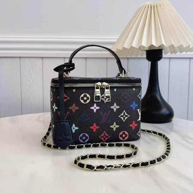 Fashion Leather Women Luxury Makeup Bags