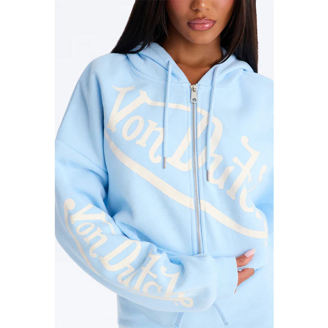 Fashion Printed Sport Hooded Top Mini Skirt Set