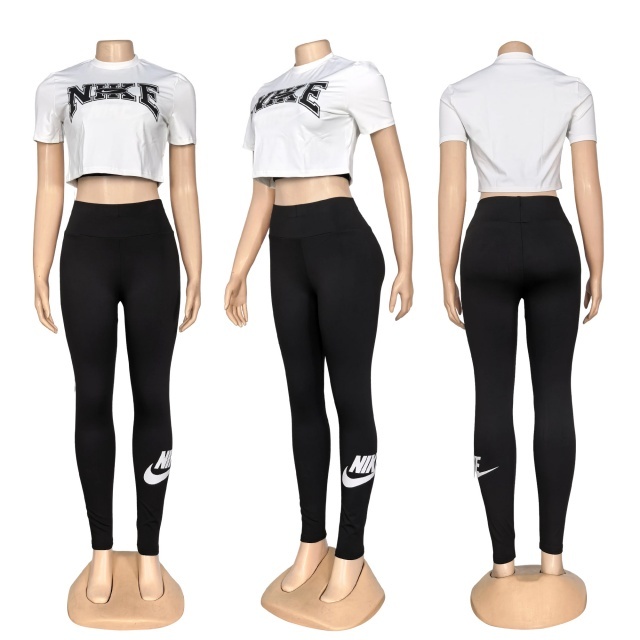 Fashion Printed High Waist 3 Piece Tracksuit Set