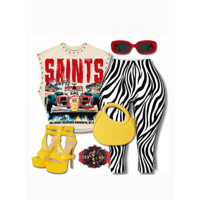 A MUST HAVE Printed Top Capris Pant Set