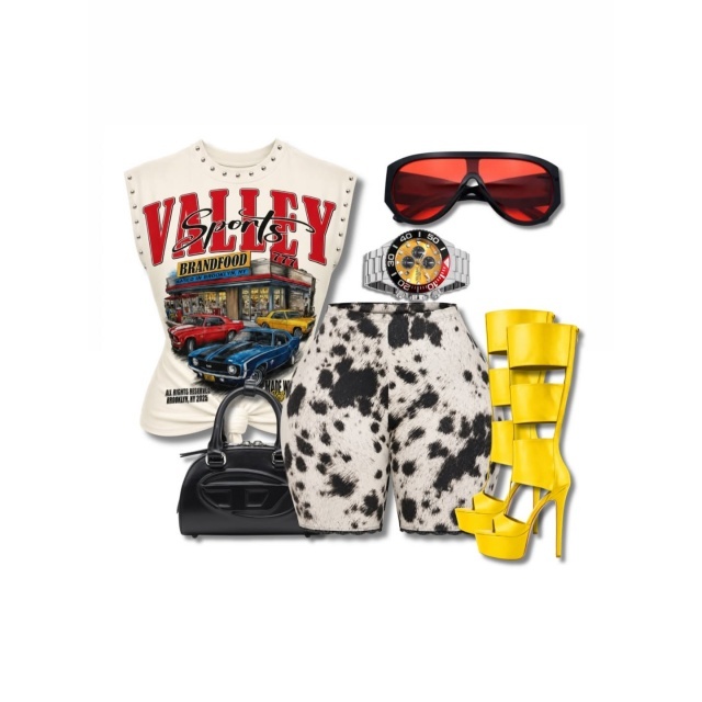 VALLEY Sports Top Fitted Short Set