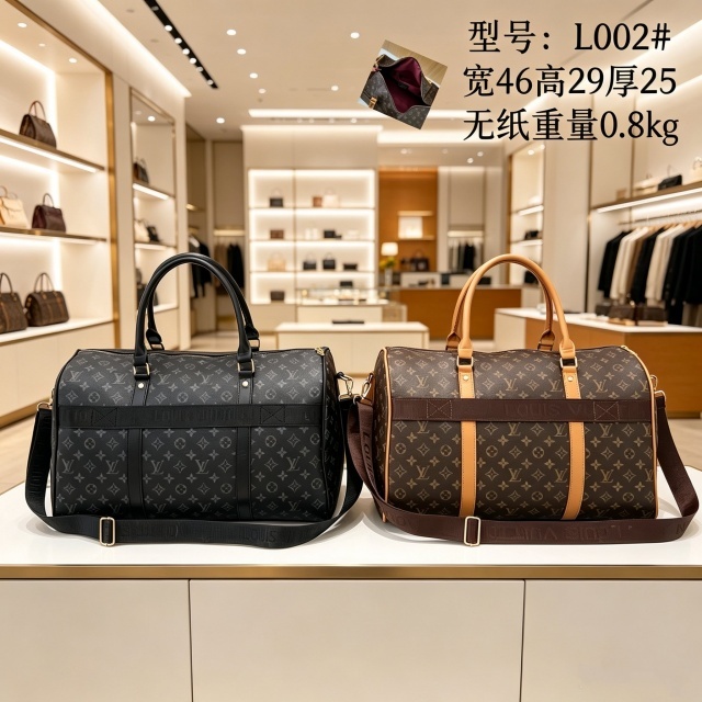 Printed Fashion Leather Travel Bags