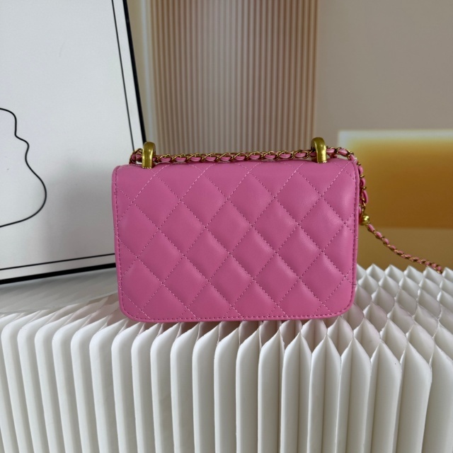 Metal Logo Chained Fashion Messenger Bags