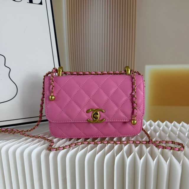 Metal Logo Chained Fashion Messenger Bags